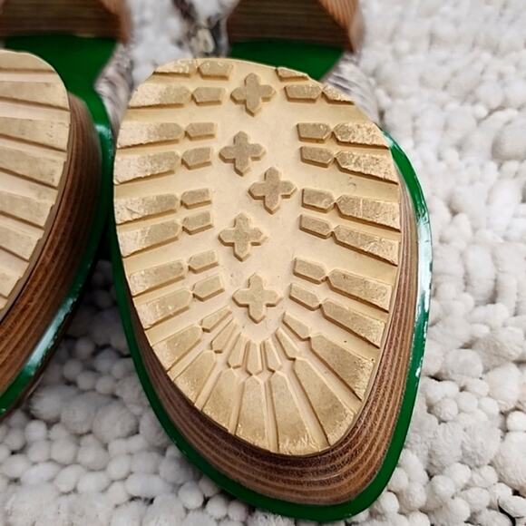 DONALD J PLINER STYLE# LISA SNAKE SKIN PLATFORM SLINGBACK WOMAN'S SIZE 10.☆SEXY☆ - Picture 11 of 16